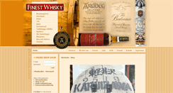 Desktop Screenshot of finestwhisky.de